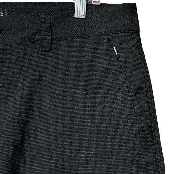 O’NEILL Walk Shorts Men’s 36 Black 10” Lightweight Casual 2-Way Stretch NWT - Picture 5 of 9